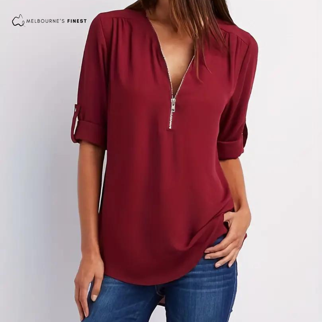 Juliana™ Women's Zipped Blouse