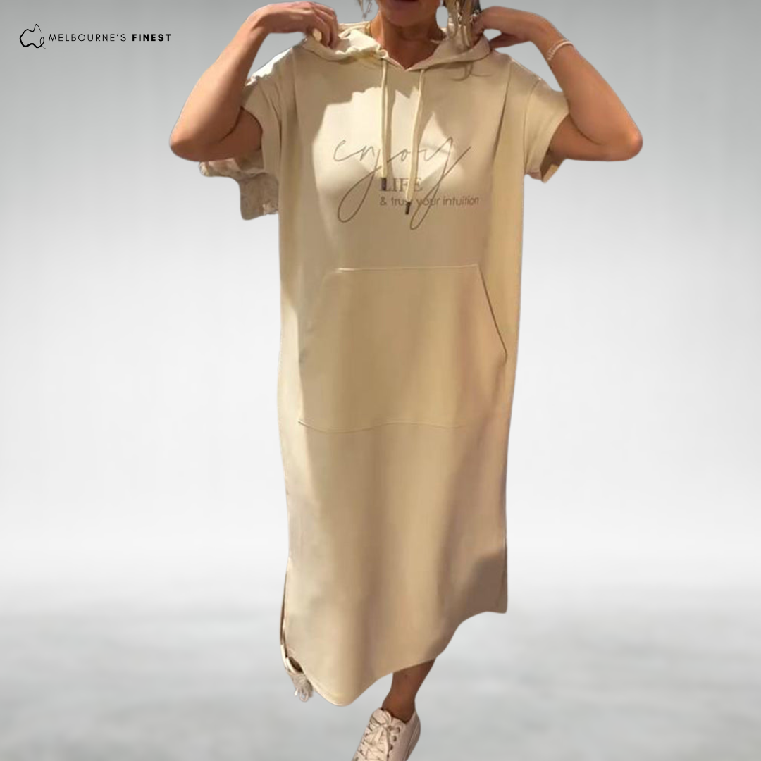 Ruby™ Comfortable Hoodie Dress
