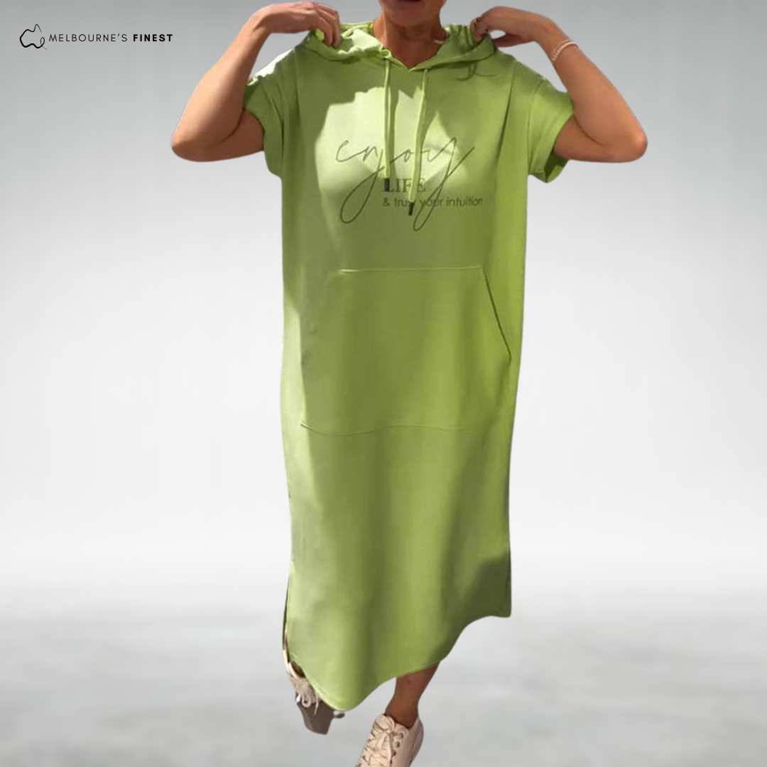 Ruby™ Comfortable Hoodie Dress