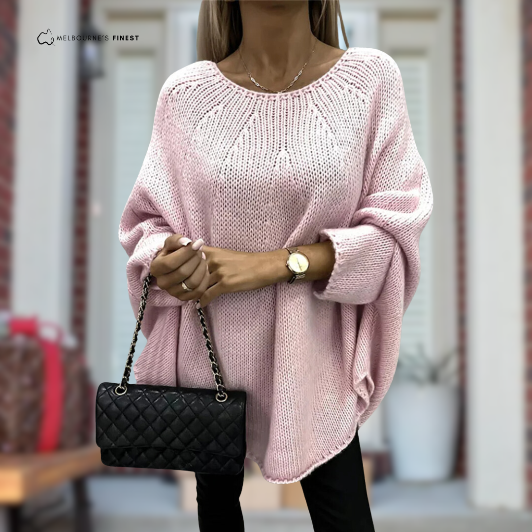 Janine™ Oversized Knitted Jumper