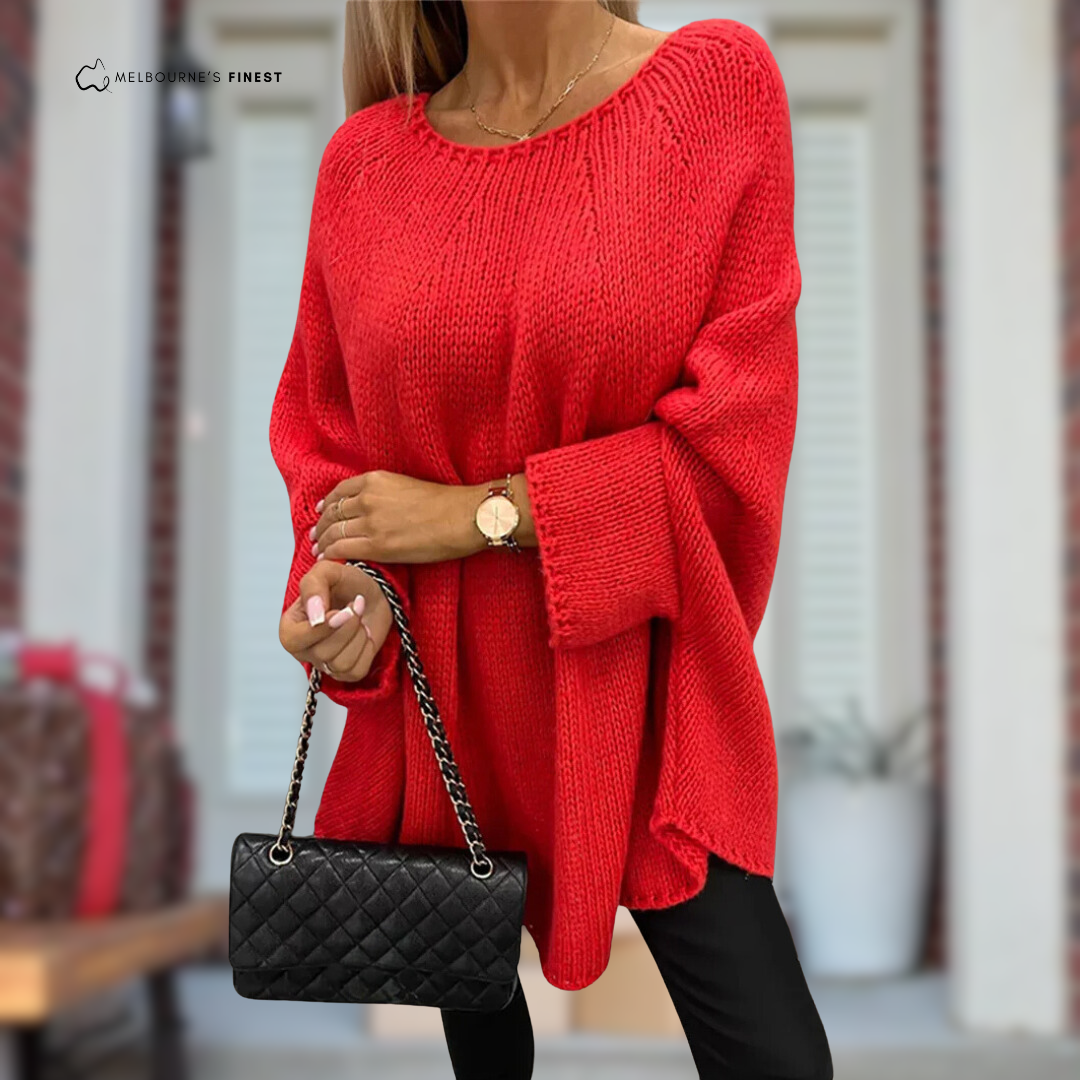 Janine™ Oversized Knitted Jumper