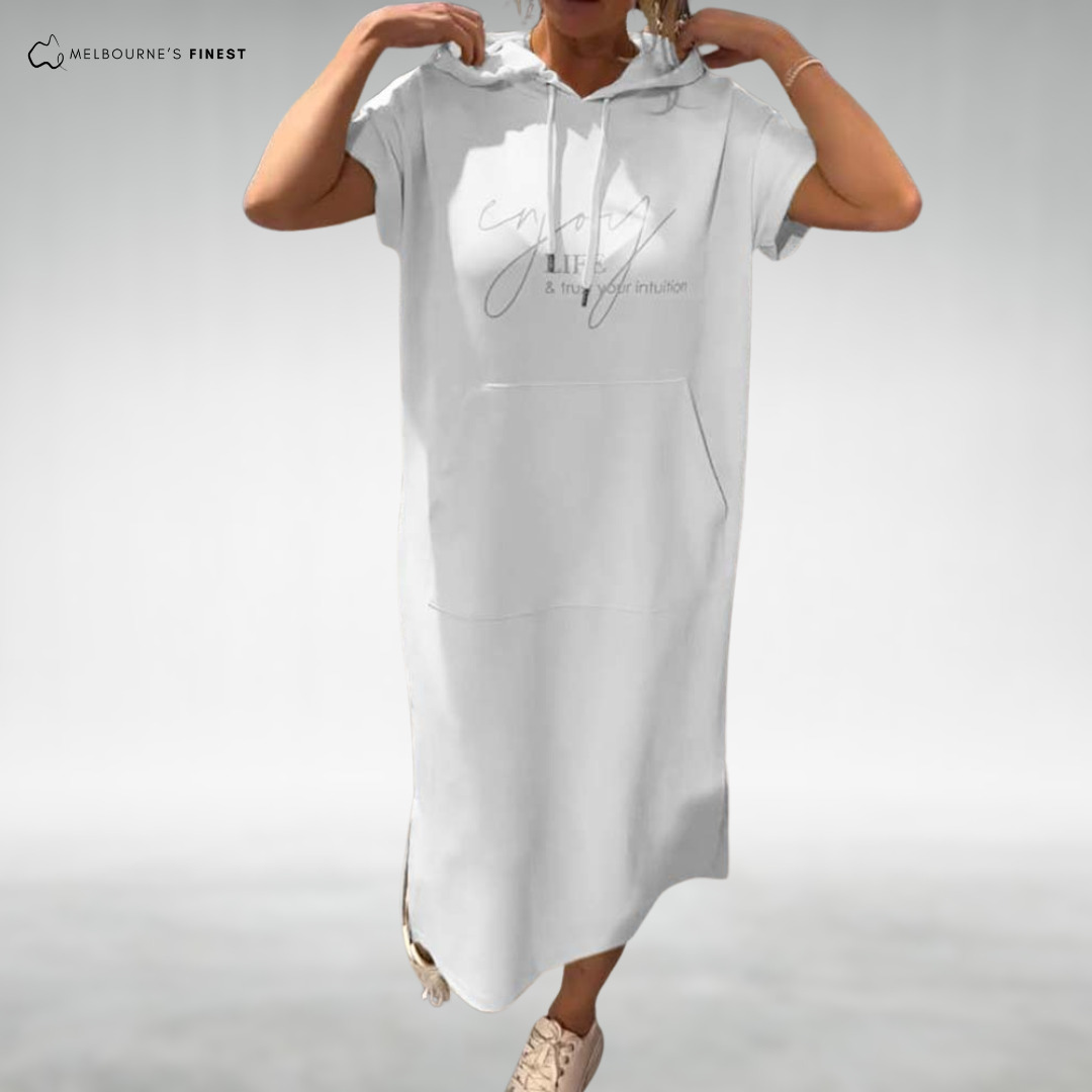 Ruby™ Comfortable Hoodie Dress
