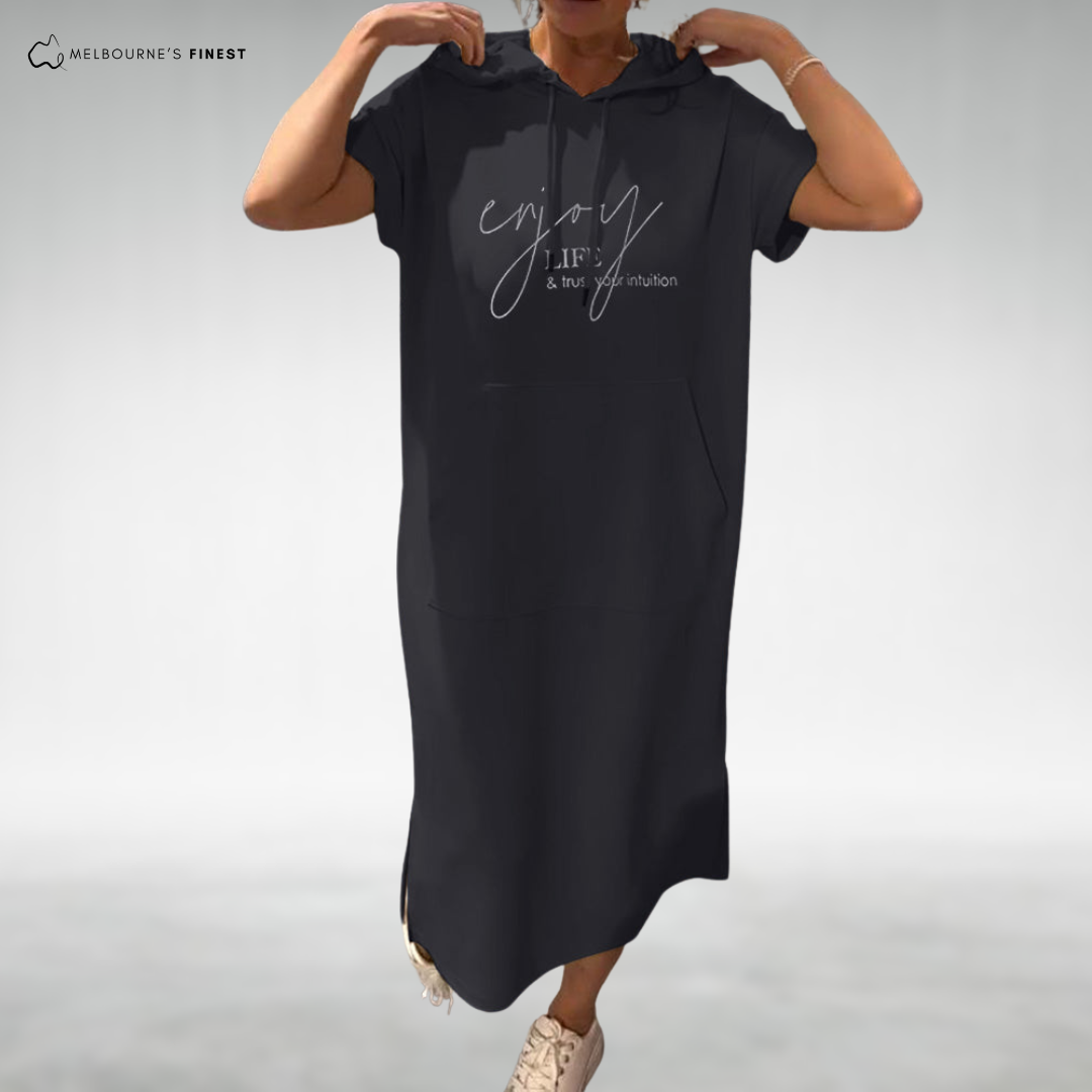 Ruby™ Comfortable Hoodie Dress