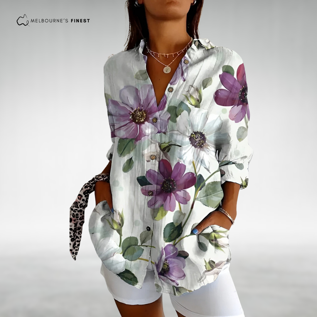 Glenna™ Stylish Women's Blouse