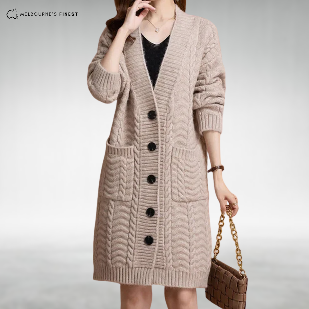 Clara™ Long Knit Cardigan