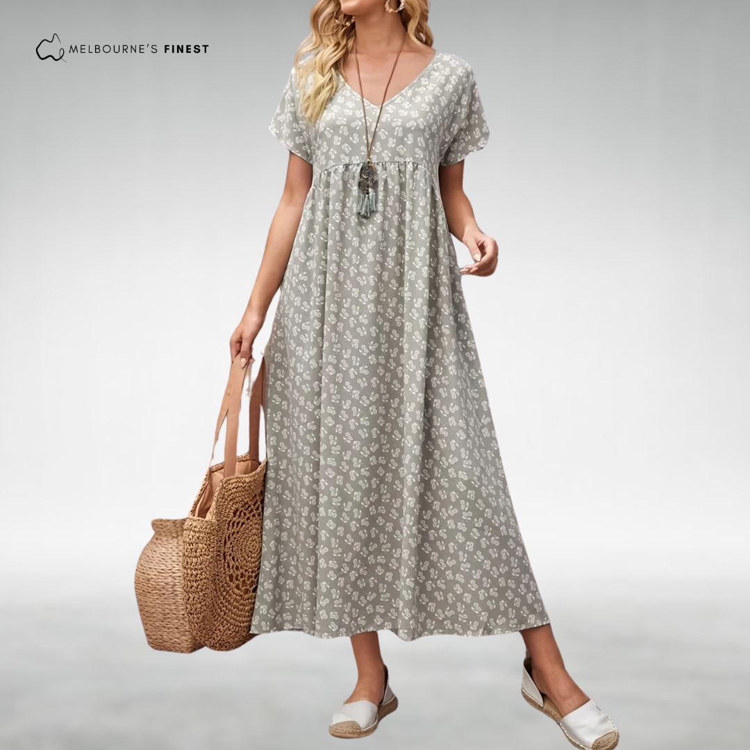 Maritza™ Boho Floral Maxi Dress