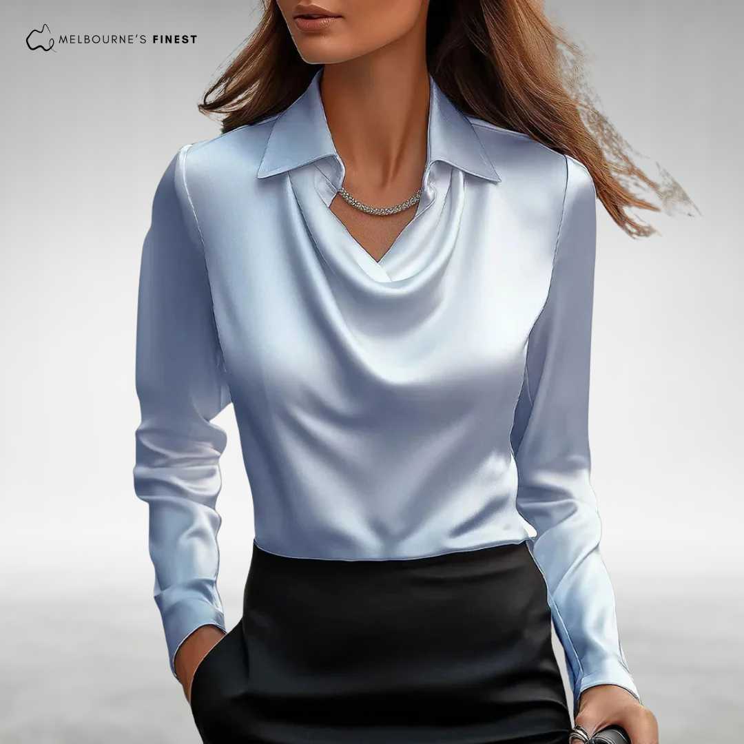 Clara™ Graceful Drape Blouse