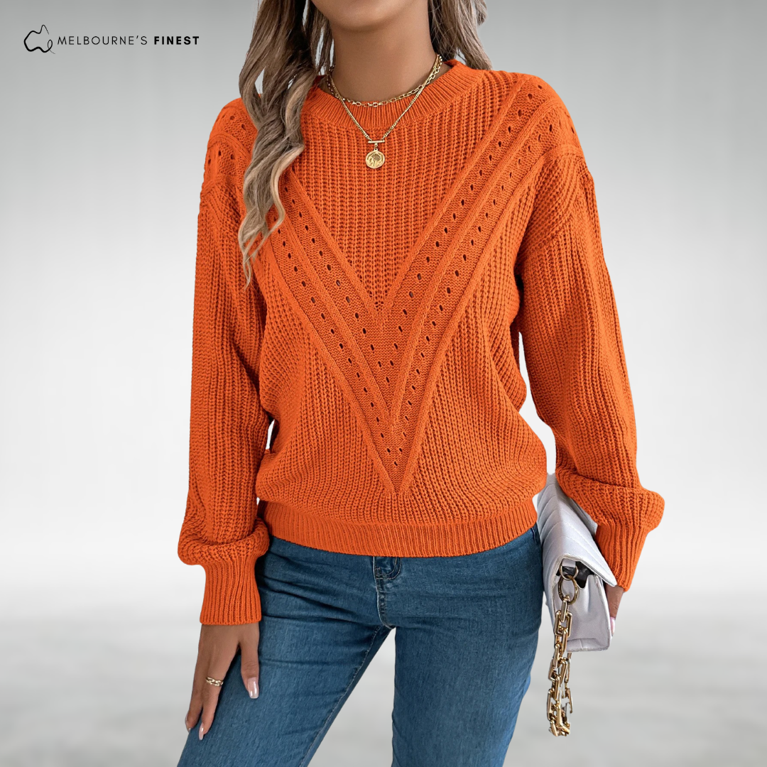 Clara™ Elegant Knit Jumper