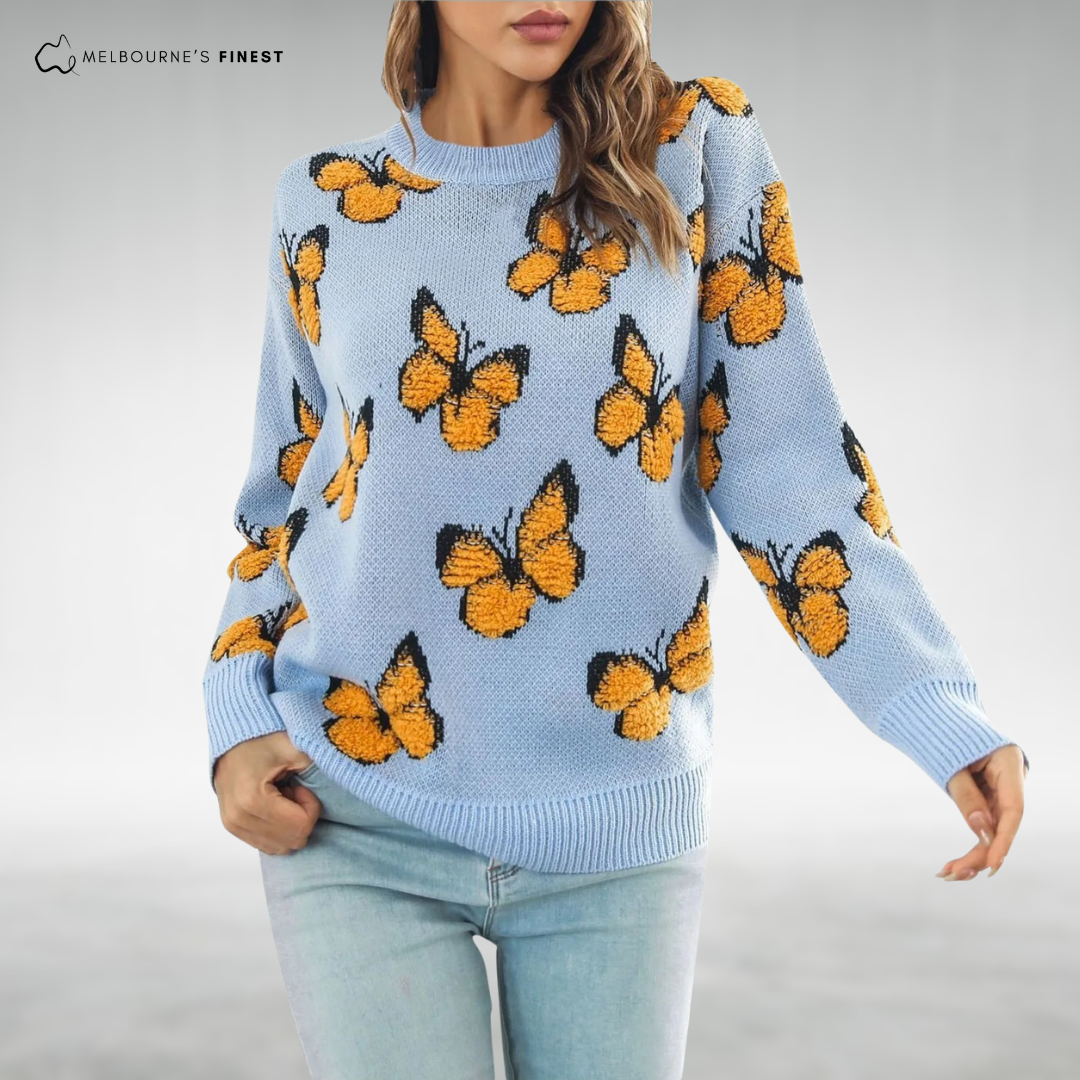Lila™ Cozy Butterfly Jumper