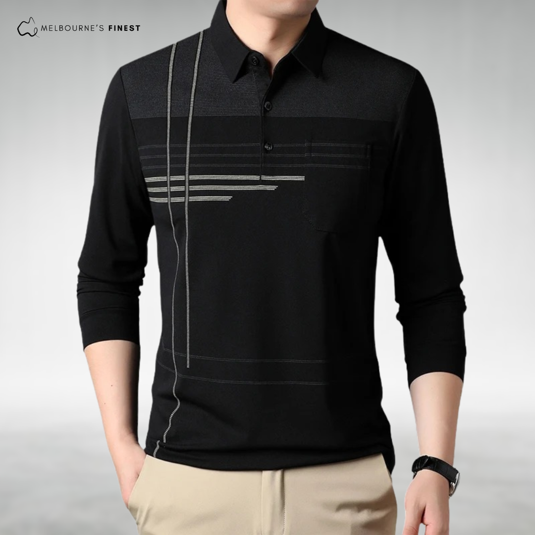 Wayne™ Classic Long Sleeve Polo