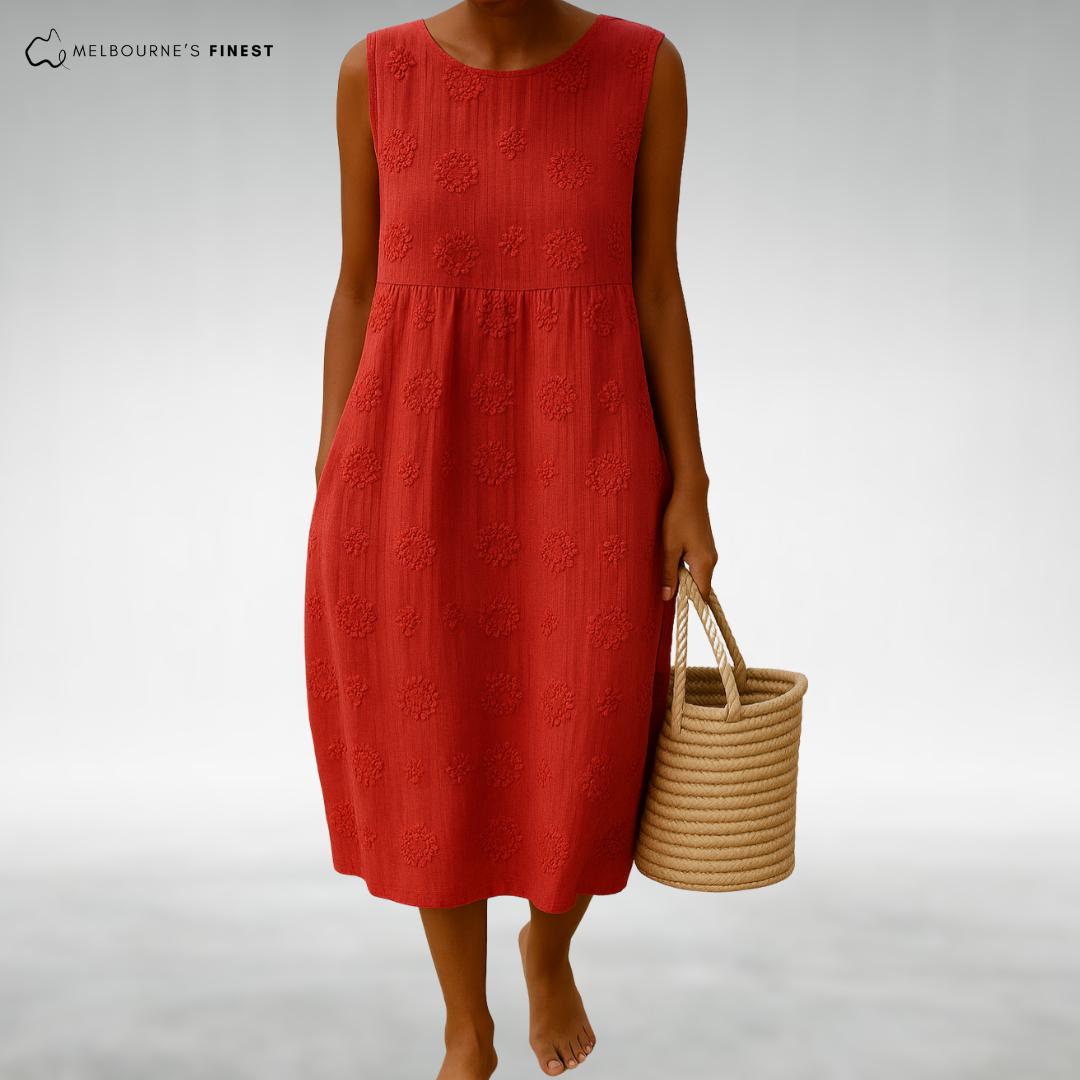 Isla™ Boho Comfort Midi Dress