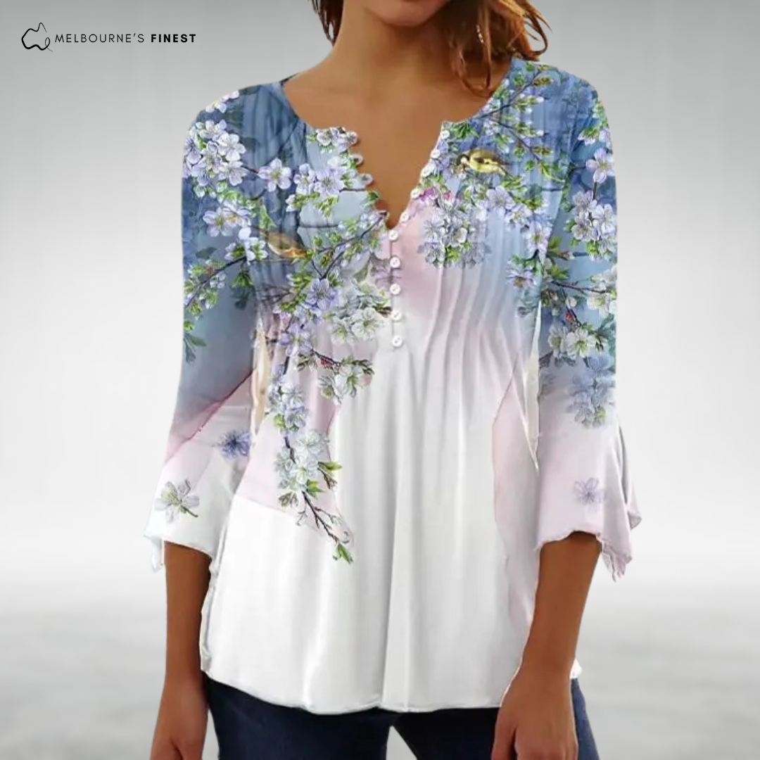 Alina™ Floral Boho Blouse