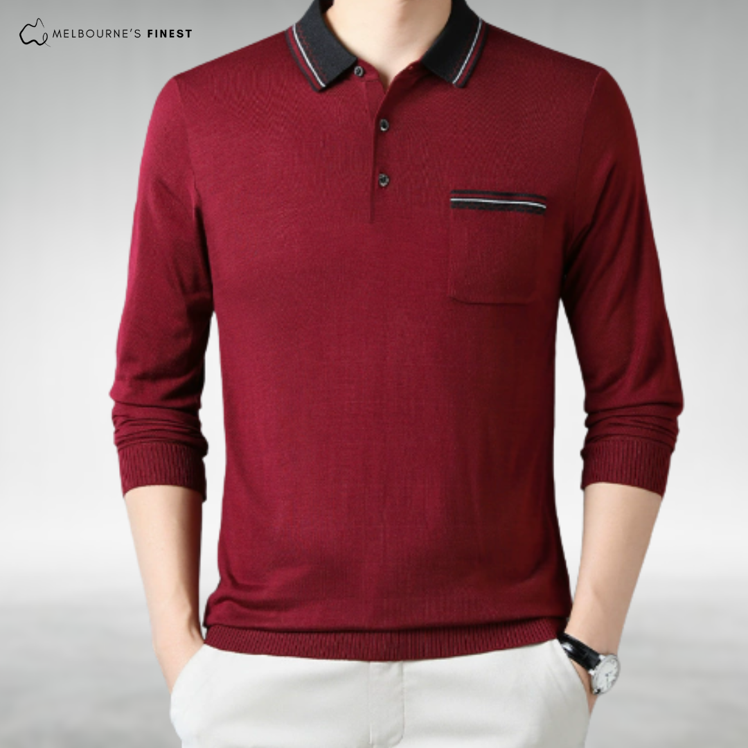 Steve™ Classic Long-Sleeve Polo