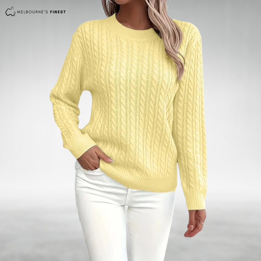 Elise™ Elegant Knit Jumper