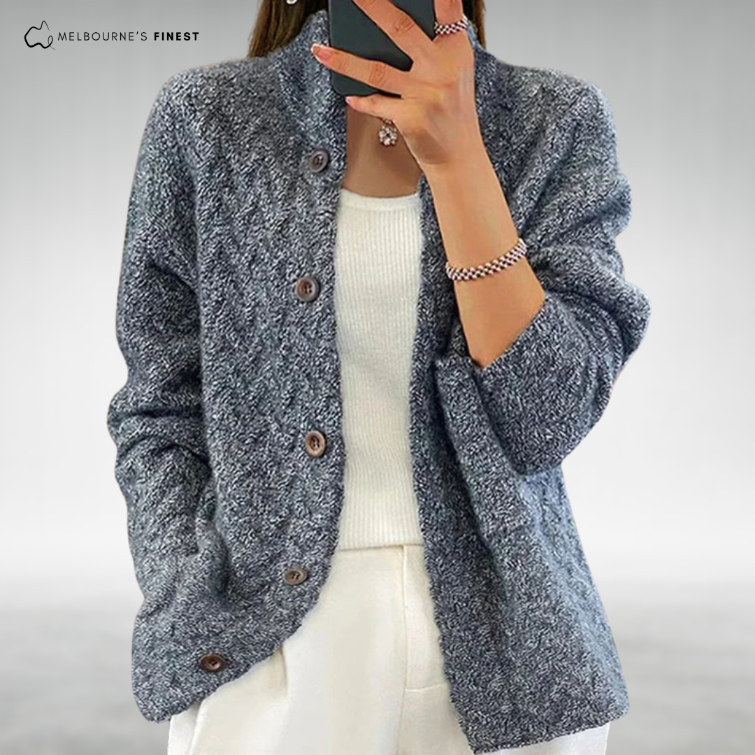 Ally™ Soft Knit Button Cardigan