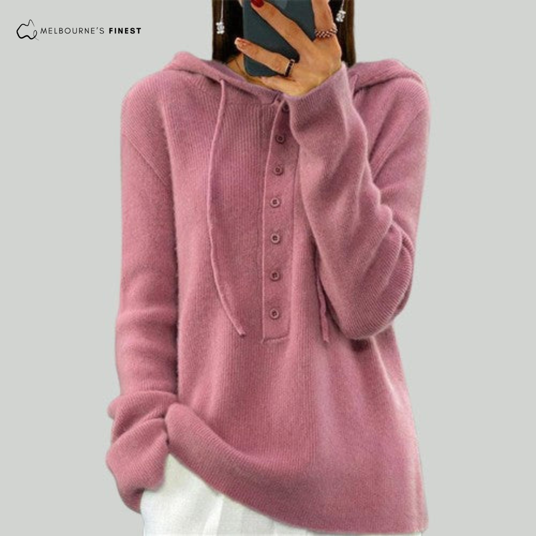 Isabel™ Comfy Women's Knit Hoodie