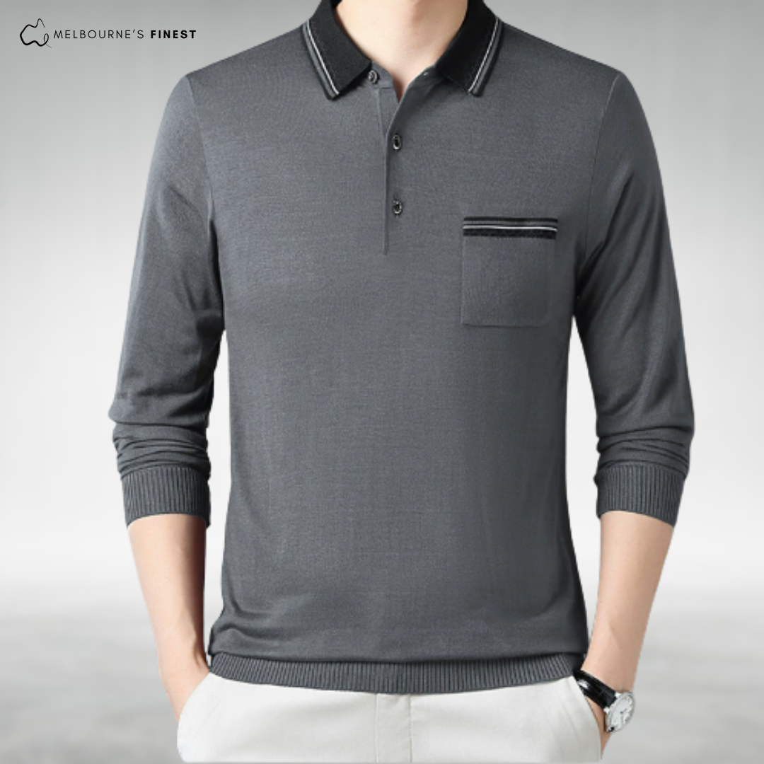 Steve™ Classic Long-Sleeve Polo