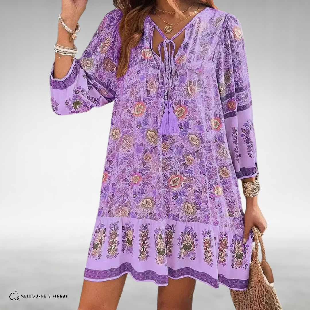 Maya™ Boho Floral Dress