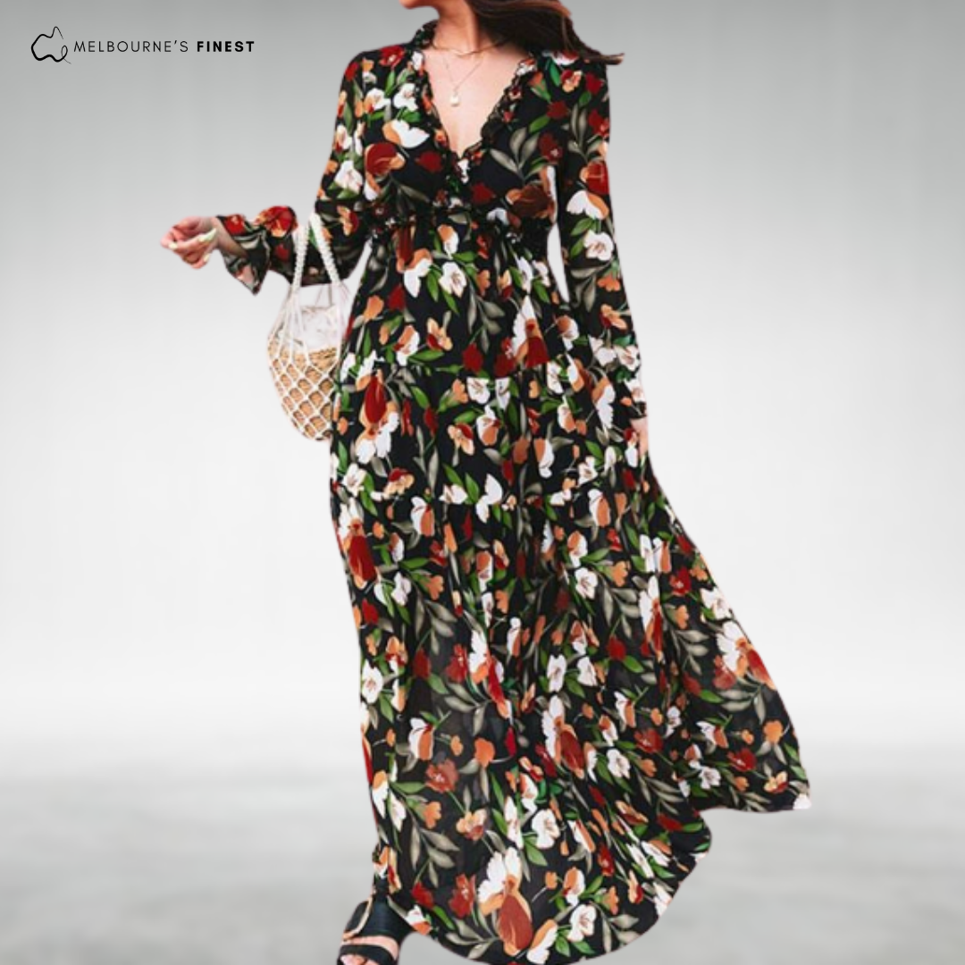 Madeleine™ Floral Boho Maxi Dress