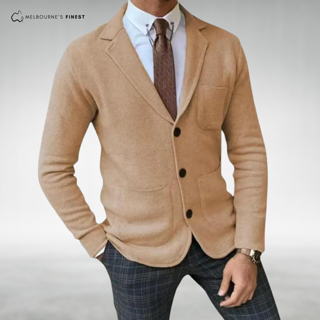 Callum™ Men's Smart Knit Cardigan