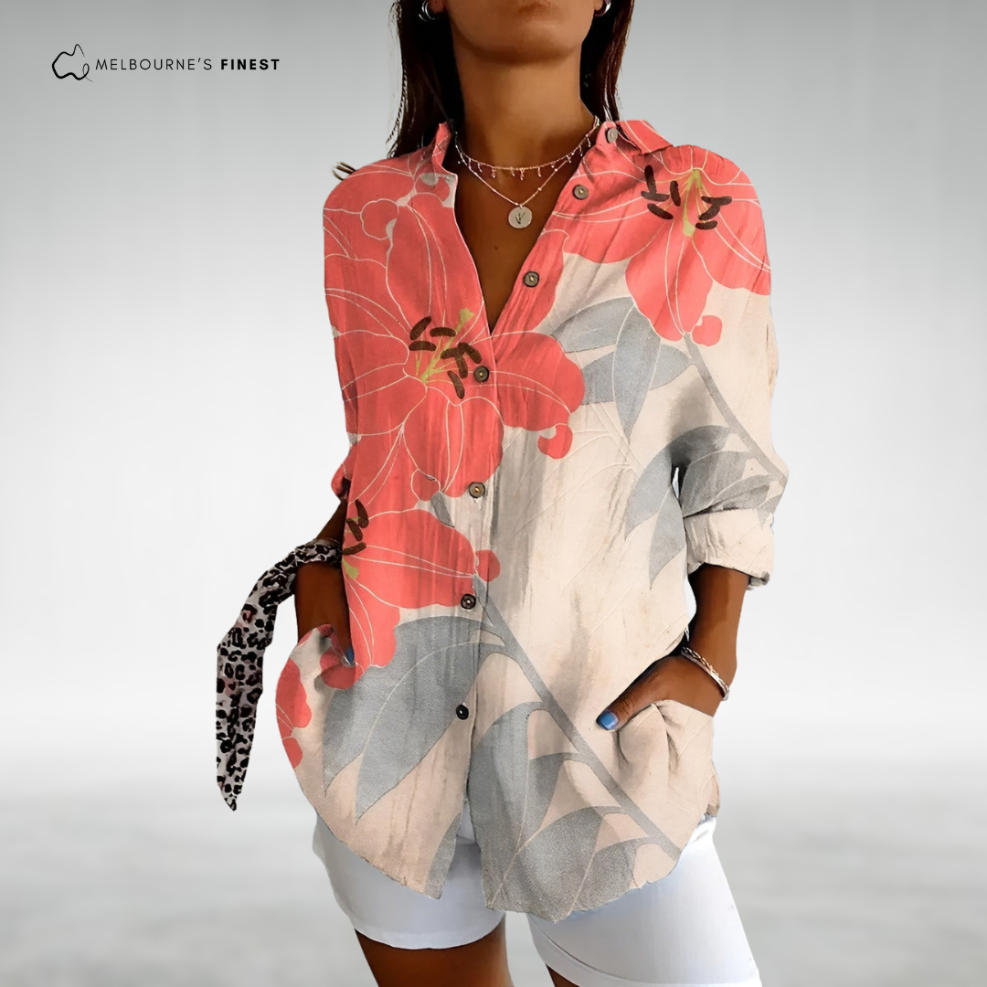 Glenna™ Stylish Women's Blouse