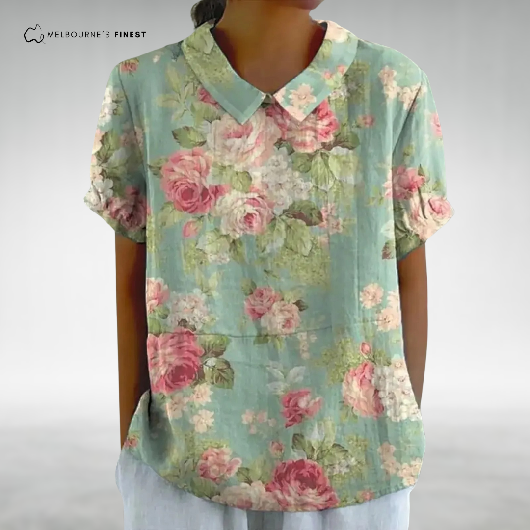 Dana™ Vintage Floral Blouse