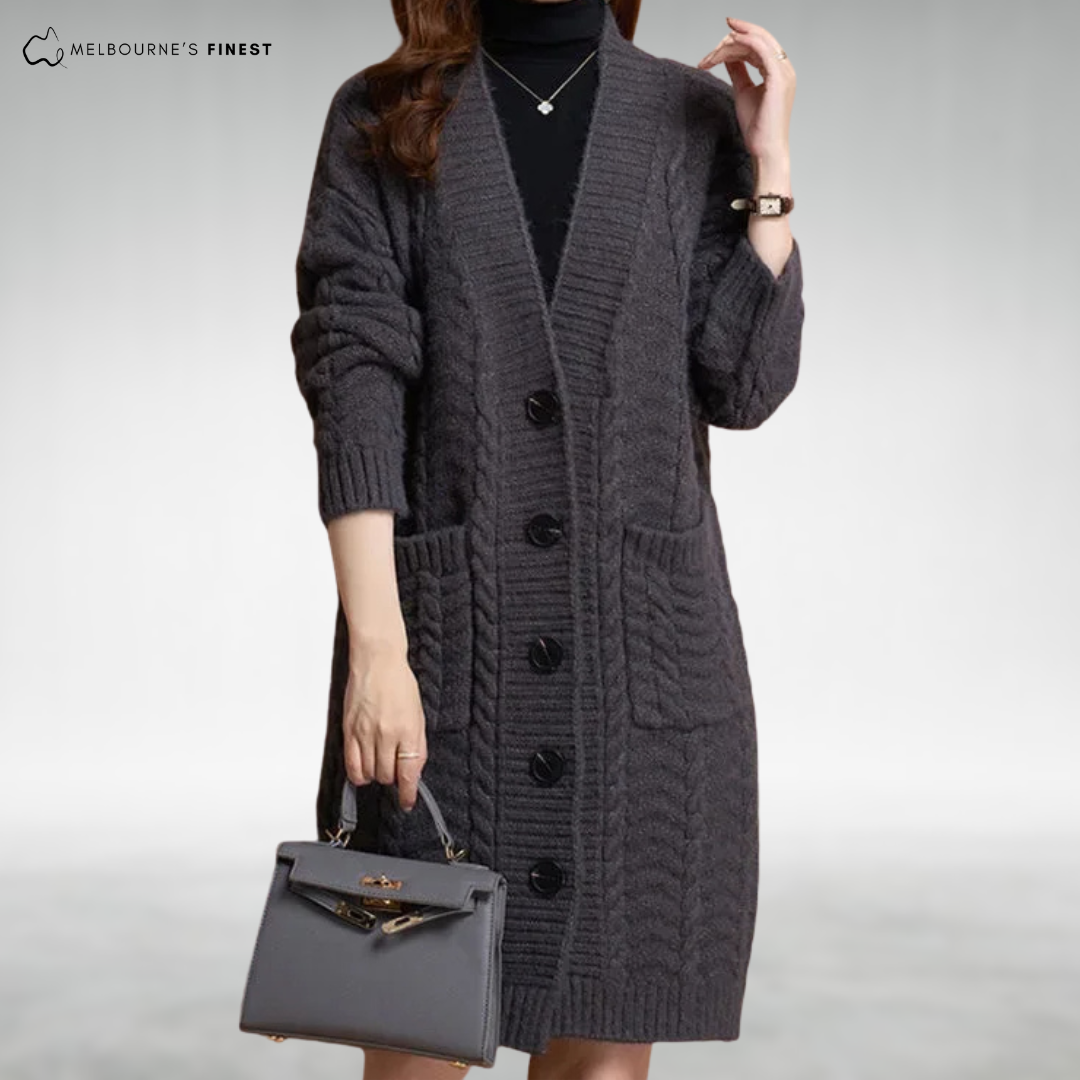 Clara™ Long Knit Cardigan