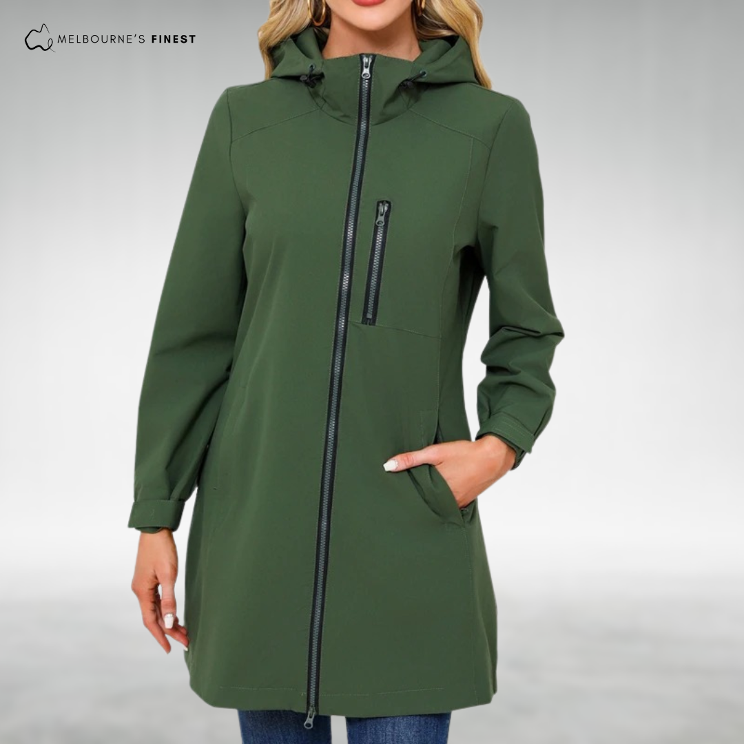 Helen™ Women's Waterproof Long Jacket