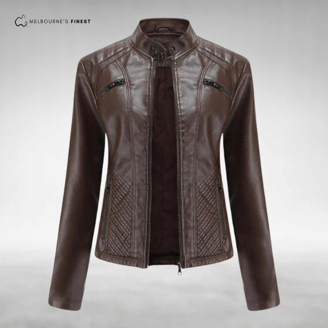 Robyn™ Stylish Leather Jacket