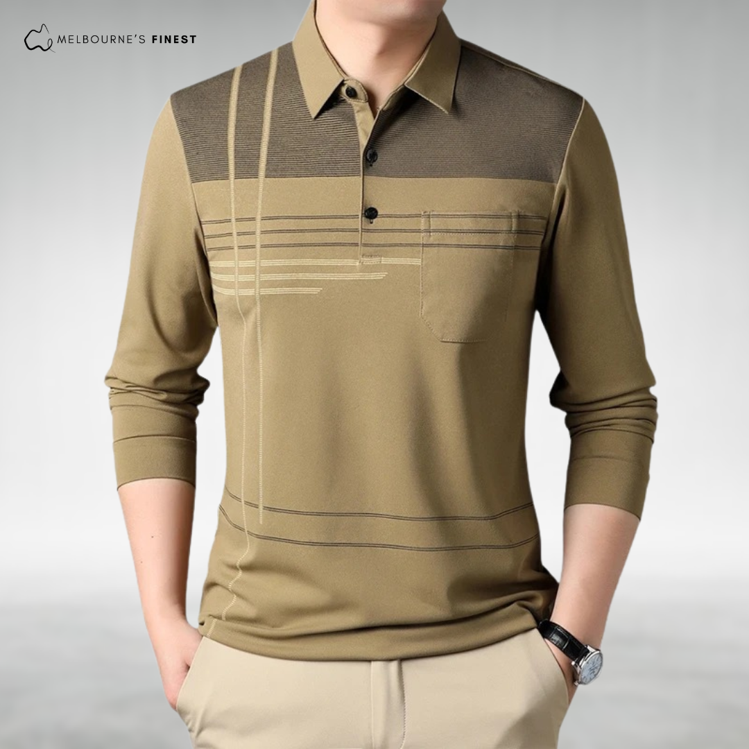 Wayne™ Classic Long Sleeve Polo