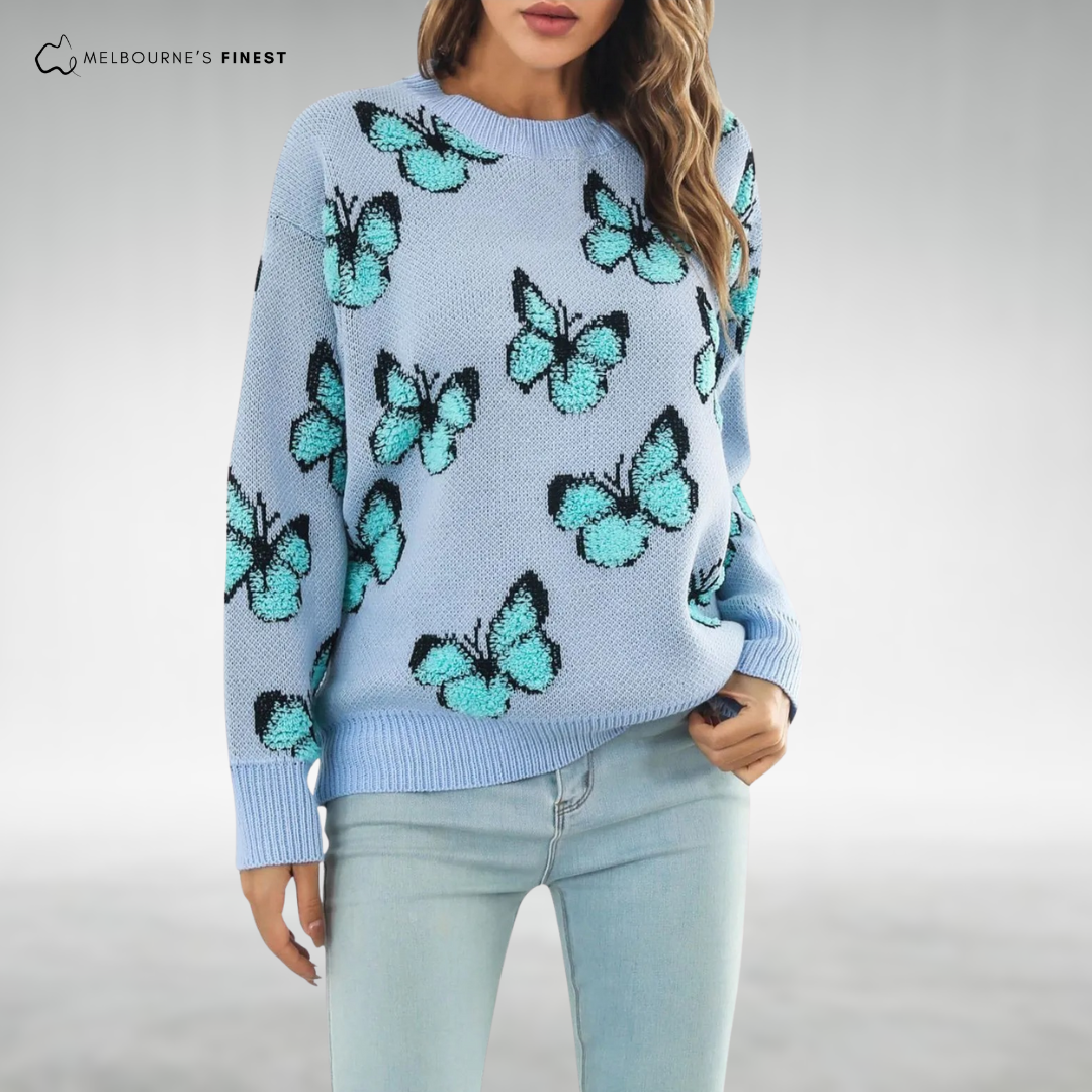 Lila™ Cozy Butterfly Jumper