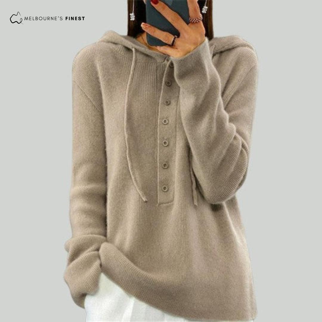 Isabel™ Comfy Women's Knit Hoodie