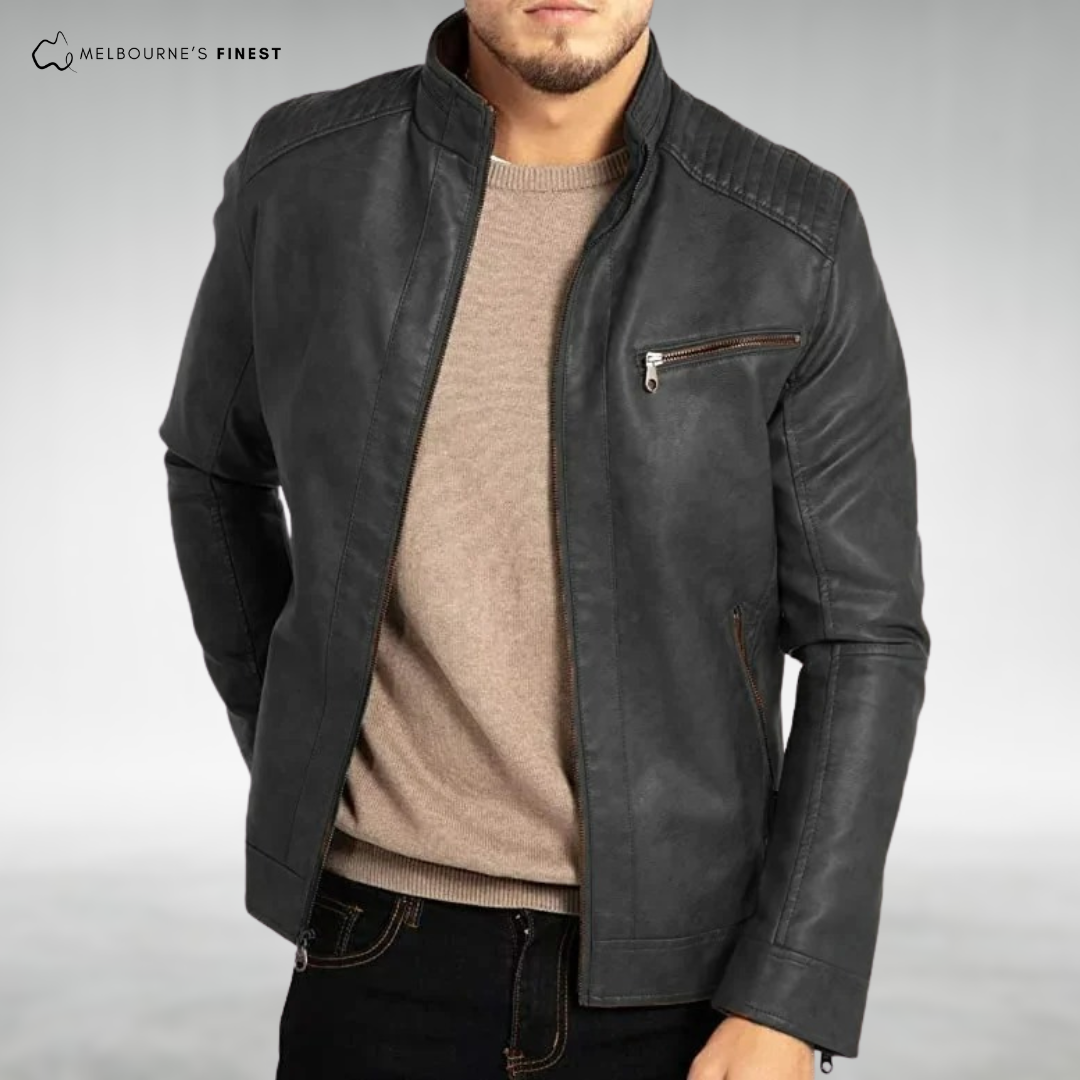 Liam™ Classic Leather Jacket