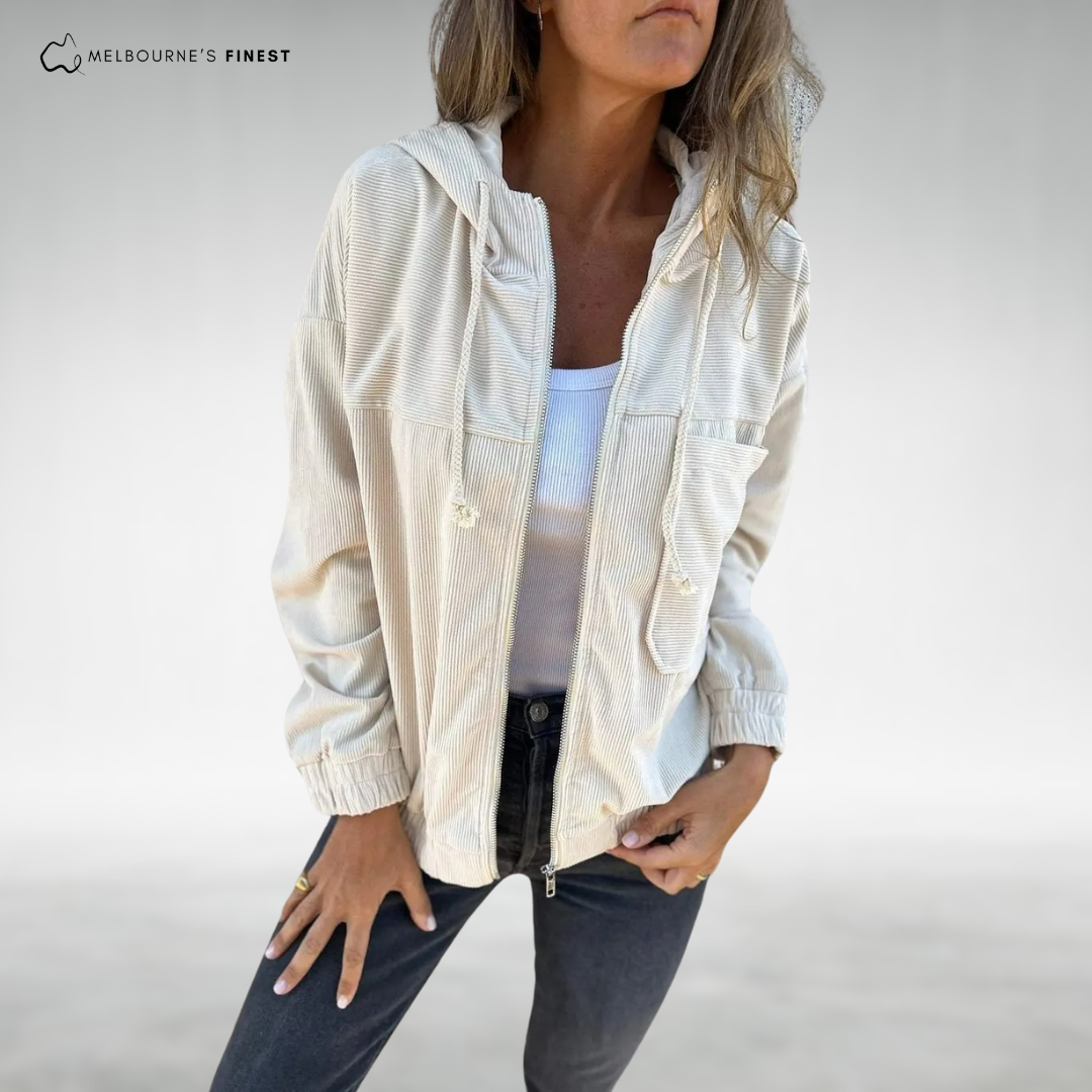 Amelia™ Stylish Corduroy Jacket