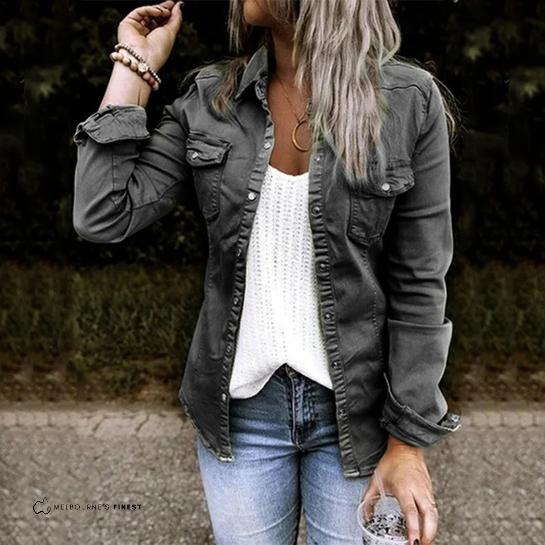 Marsha™ Stylish Denim Jacket