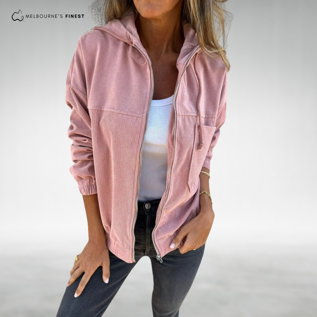 Amelia™ Stylish Corduroy Jacket
