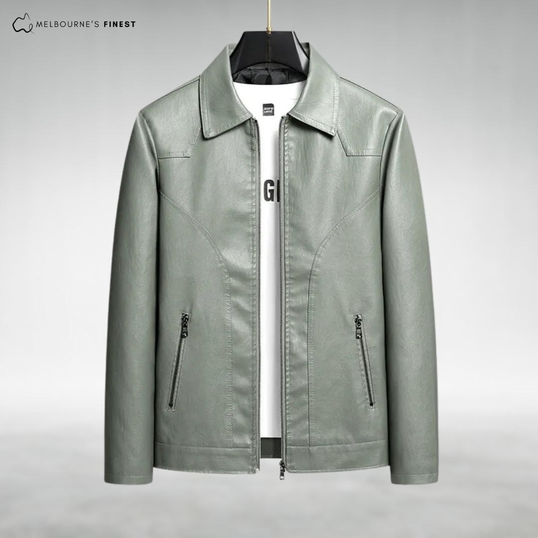 Bassey™ Classic Leather Jacket