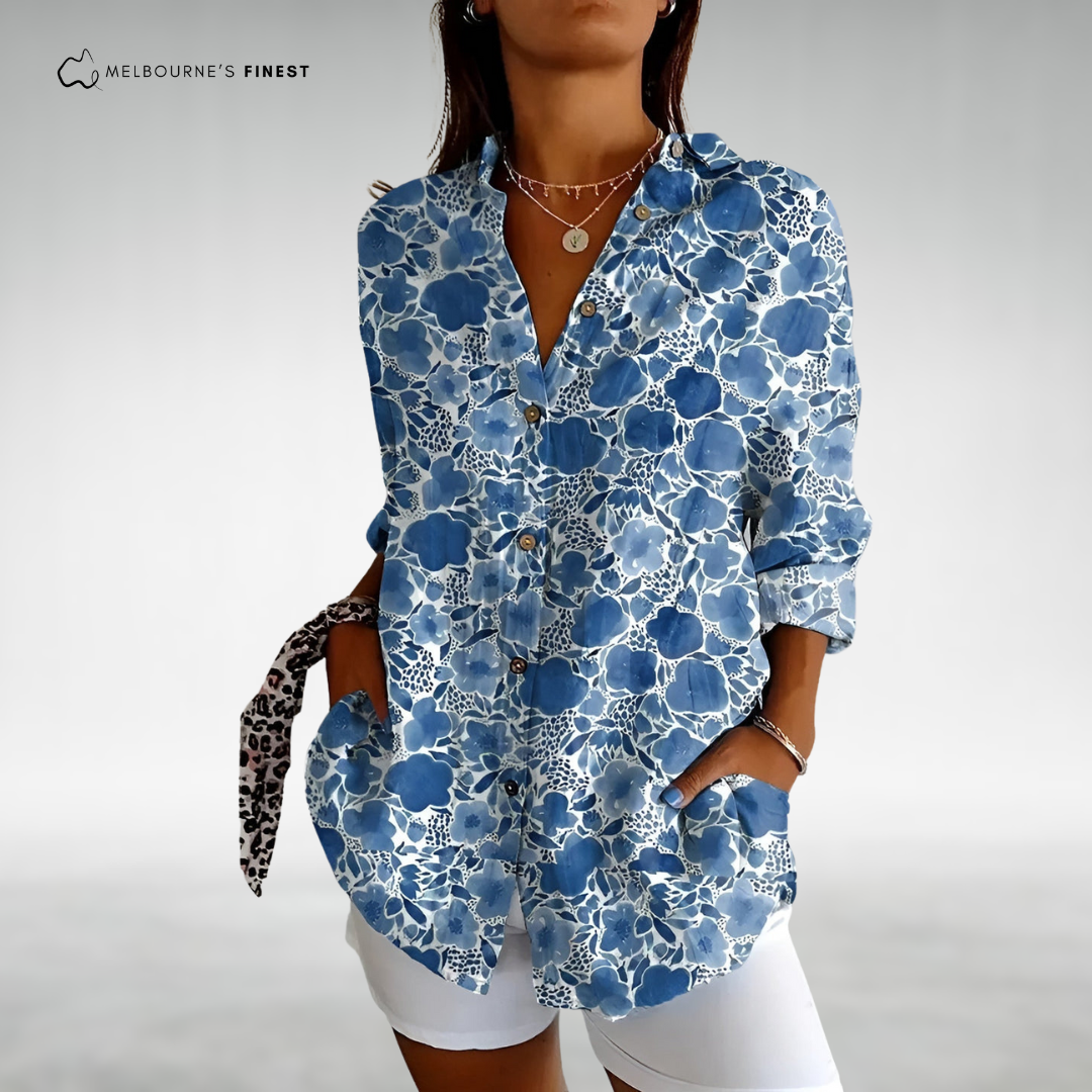 Glenna™ Stylish Women's Blouse