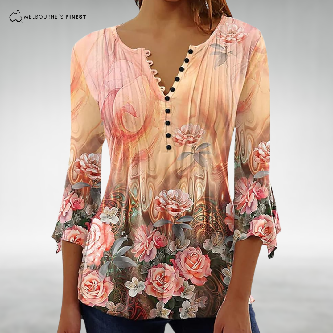 Alina™ Floral Boho Blouse