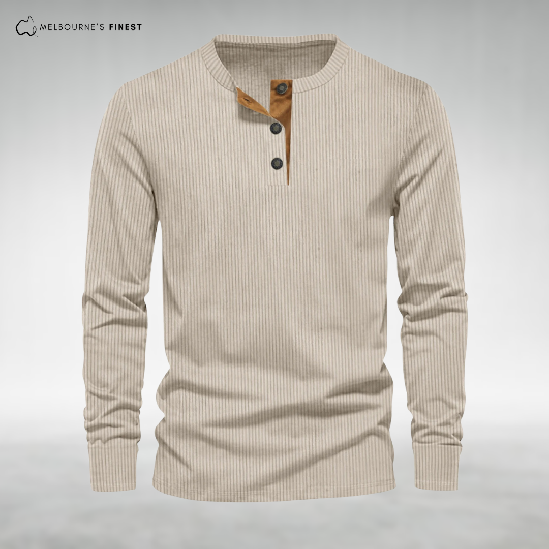 Ethan™ Men's Classic Henley Shirt