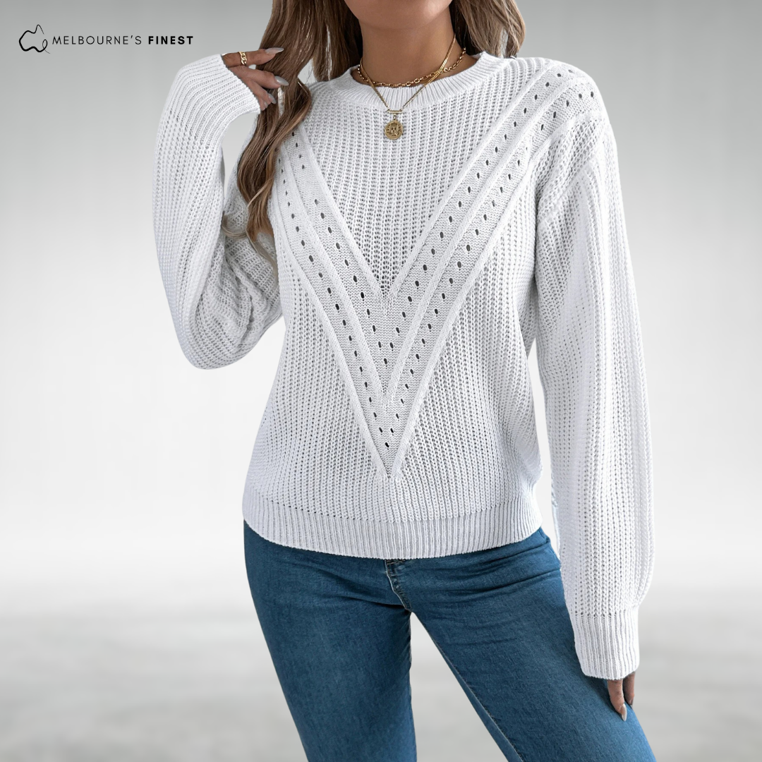 Clara™ Elegant Knit Jumper
