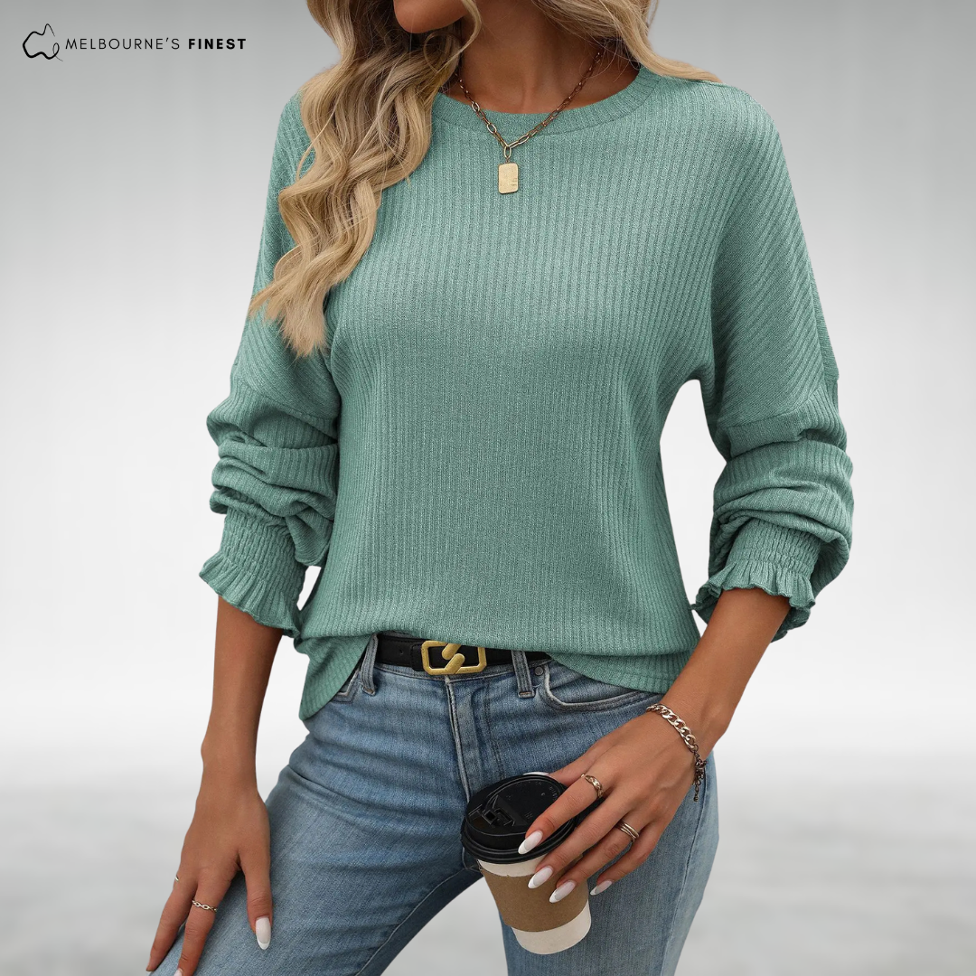 Anna™ Cozy Ribbed Jumper