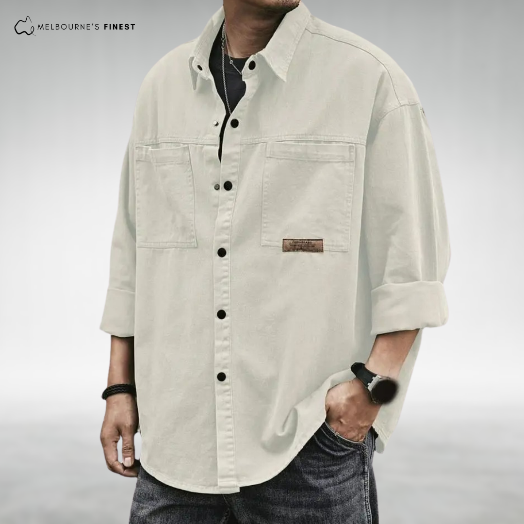 Mason™ Vintage Button-Up Shirt