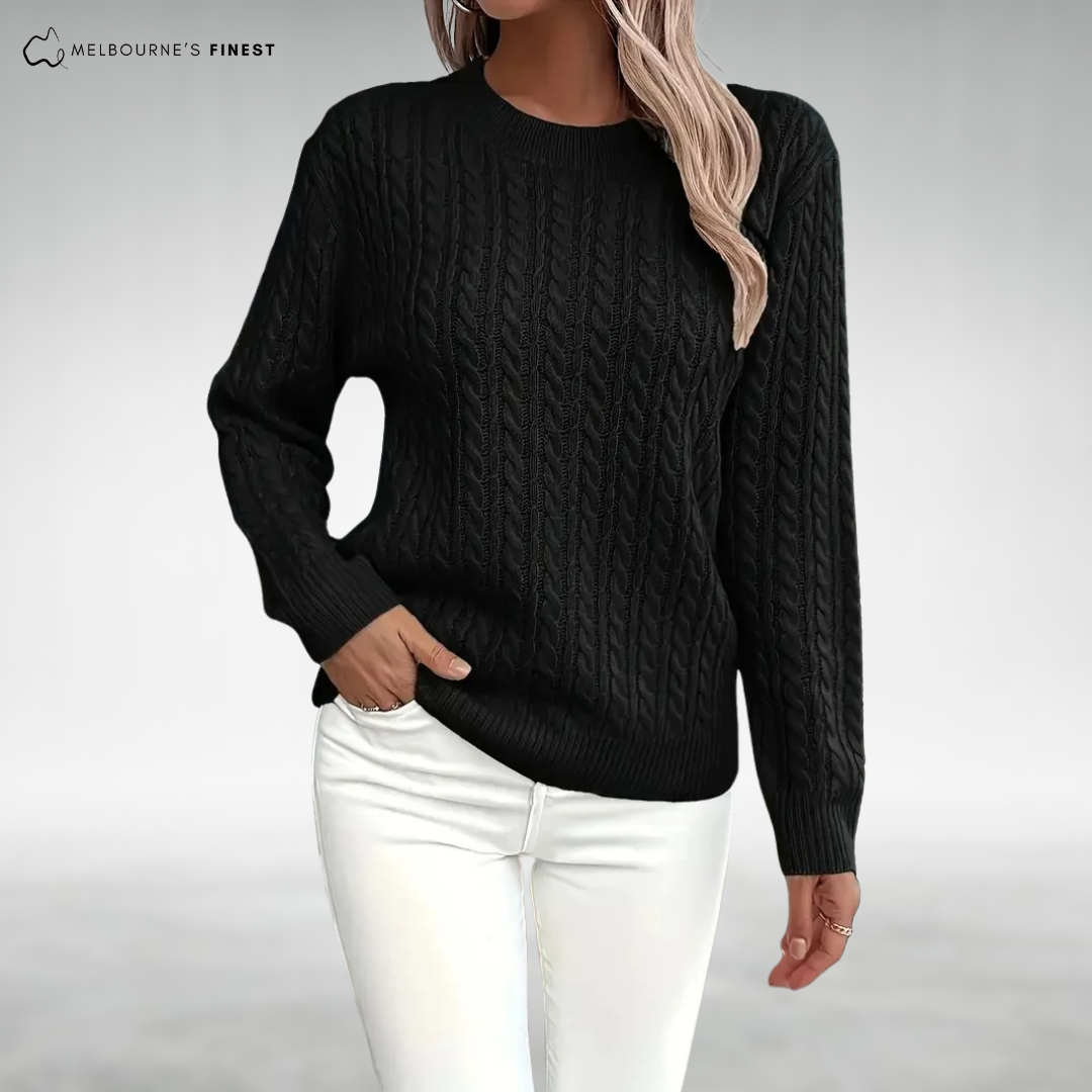 Elise™ Elegant Knit Jumper