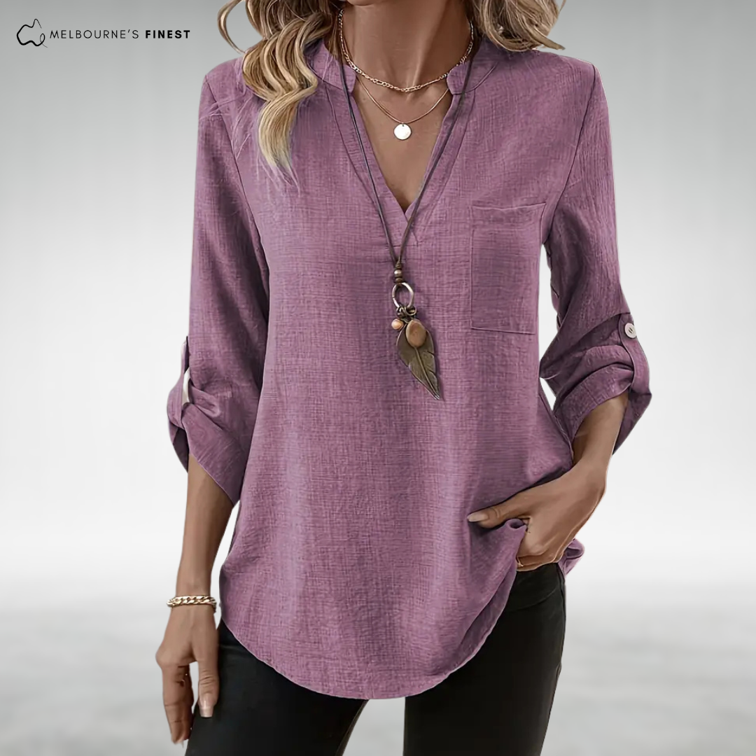 Elena™ Relaxed Tunic Top