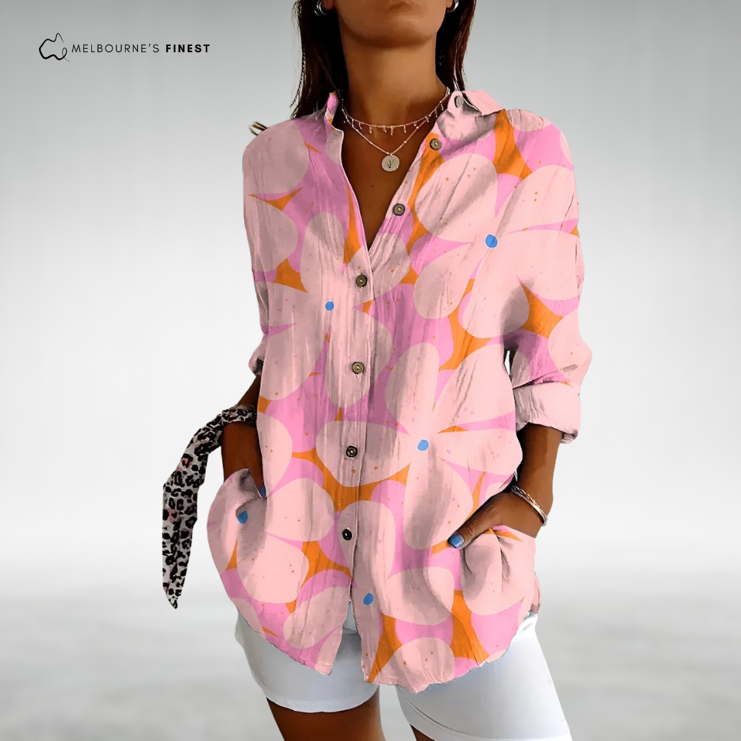 Glenna™ Stylish Women's Blouse