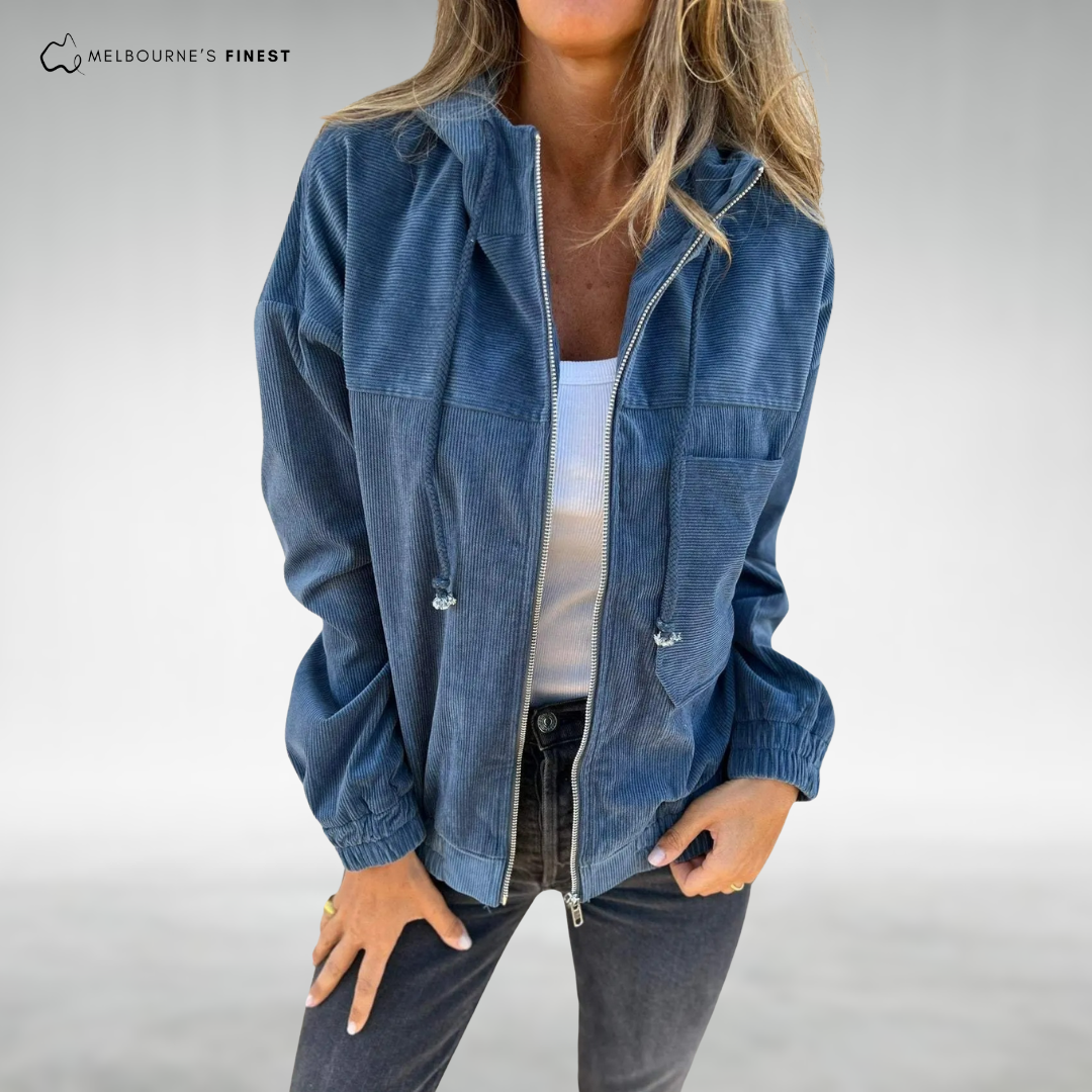 Amelia™ Stylish Corduroy Jacket