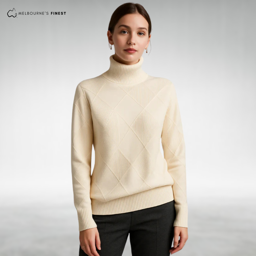 Sienna™ Elegant Knit Turtleneck