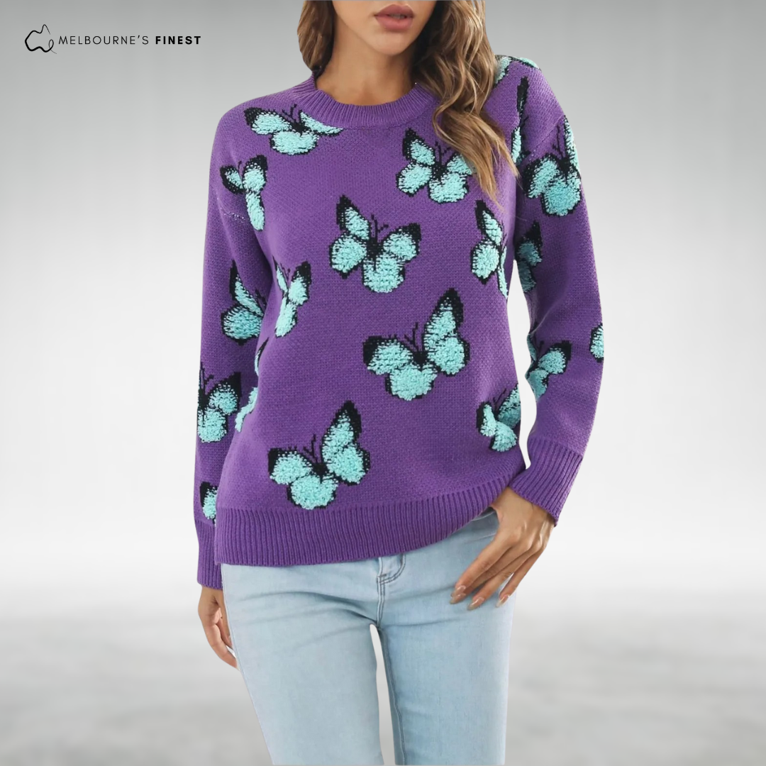 Lila™ Cozy Butterfly Jumper