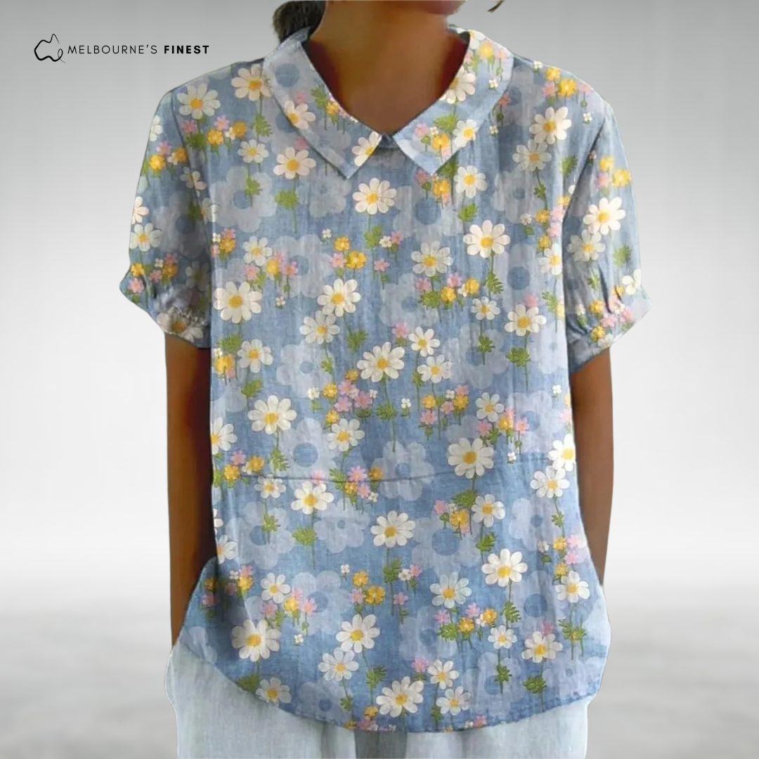 Dana™ Vintage Floral Blouse